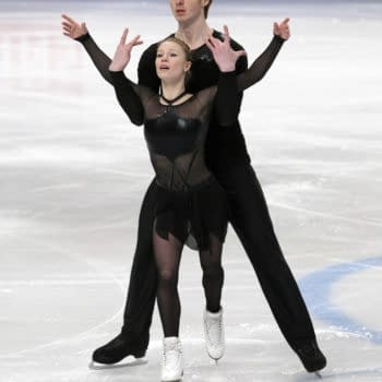 [Olympics] General Hux and Captain Phasma, aka Pairs Skaters Morozov and Tarasova