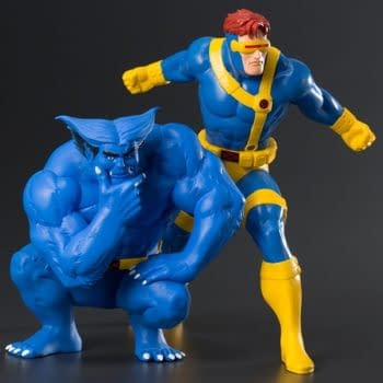 X-men Cyclops and Beast Kotobukiya Statue 1