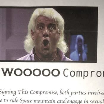 Ric Flair Briefly Sells $50 Sexual Consent Contract for Valentine's Day Before Removing It
