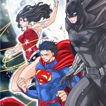 Batman & the Justice League manga cover