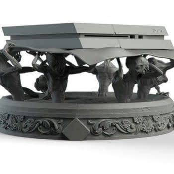 Russian Artist Creates the Freakiest Bloodborne PS4 Stand You'll Ever See