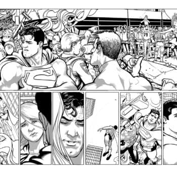 More Kevin Maguire's Art for Brian Michael Bendis's Man of Steel #4