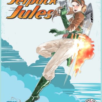 Dustin Nguyen's Jetpack Jules Design for Comic Con Revolution