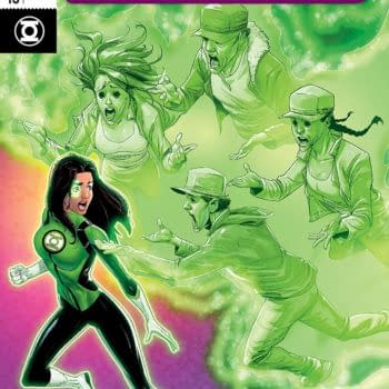 Green Lanterns #45 cover by Nelson Blake II and Hi-Fi