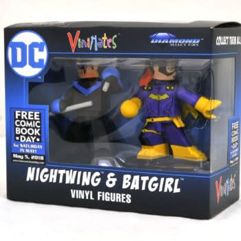 Batgirl &#038; Nightwing Vinimates 2-Pack Will Not Be Available on Free Comic Book Day