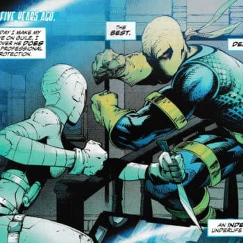 The Silencer and Deathstroke Have a Lot of Work to Do to Become Superfriends