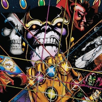Infinity Gauntlet cover by George Perez