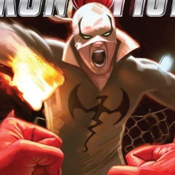 Iron Fist #79 cover by Jeff Dekal