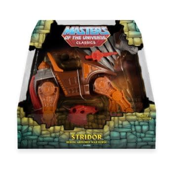 Masters of the Universe Collector's Choice Stridor Revealed by Super7