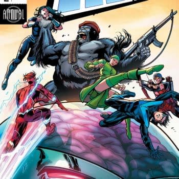 Titans Annual #2 cover by Paul Pelletier, Andrew Hennessy, and Adriano Lucas