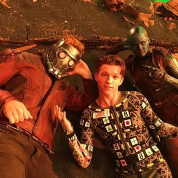Tom Holland Shares a Behind-the-Scenes Pictures from Avengers: Infinity War
