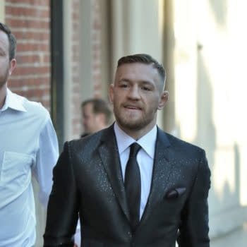 Mixed martial arts fighter Conor McGregor is in Hollywood for an appearance on Jimmy Kimmel Live! December 2, 2015 -- HOLLYWOOD - DECEMBER 2, 2015