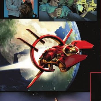 Doctor Strange Piloting an Iron Man Spaceship &#8211; Doctor Strange #1 Preview