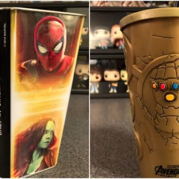 Avengers: Infinity War Cinemark Cup and tub