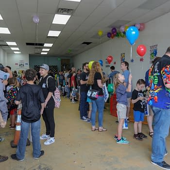 Scenes from Free Comic Book Day in Baltimore, Maryland