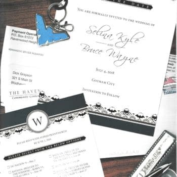 Nightwing's Invite to the Batman/Catwoman Wedding