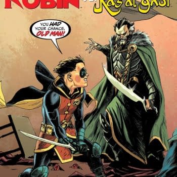 Batman Prelude to the Wedding #1: Robin vs. Ra's al Ghul cover by Rafael Albuquerque and Dave McCaig