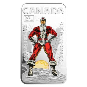 Captain Canuck Crosses Over with Canadian Money in Rare Coin from the Royal Canadian Mint
