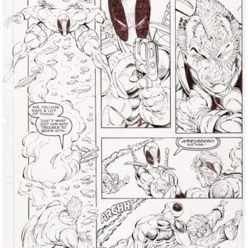 Single Page of Rob Liefeld Deadpool Art Sells for $55K At Record-Breaking $12M Comic Auction