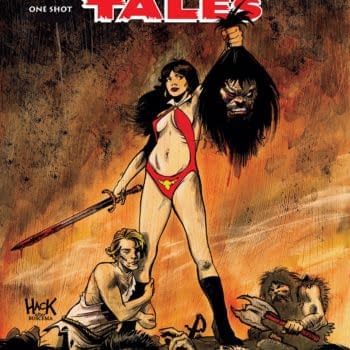 Savage Tales: Vampirella One-Shot Cover by Robert Hack