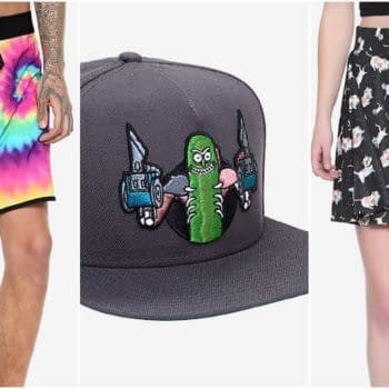 hot topic rick and morty merch