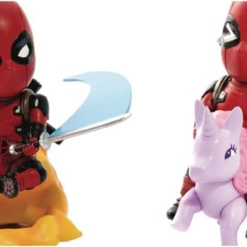 Deadpool, What Are You Doing with That Unicorn? &#8211; Beast Kingdom Figures