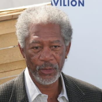 CANNES, FRANCE - MAY 18, 2005: Morgan Freeman attends the 58th International Cannes Film Festival
