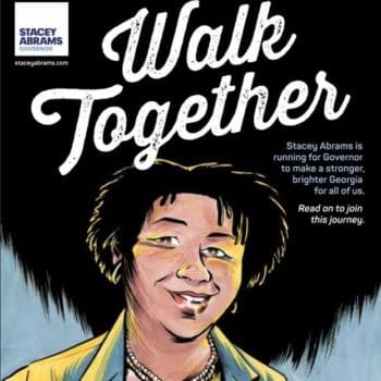 Van Jensen Creates Comic Book Political Ad for Georgian Governor Candidate Stacey Abrams