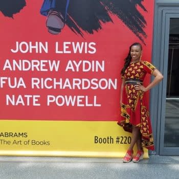 Afua Richardson's Name in Lights at Book Expo with 'Run', Sequel to John Lewis's 'March'