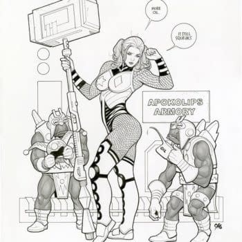 Unseen DC Comics Covers by Frank Cho, Stephen Segovia, Howard Porter and Tyler Kirkham
