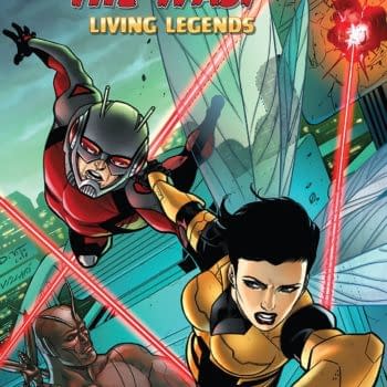 Ant-Man and the Wasp: Living Legends #1 cover by Andrea di Vito and Laura Villari