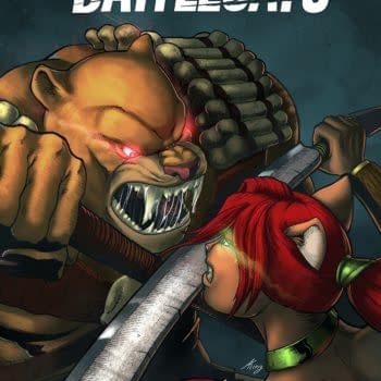 Battlecats #2 cover by Andy King and Julian Gonzalez