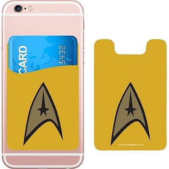 DC Comics Star Trek Logo Smartphone Card Holder Icon Heroes SDCC