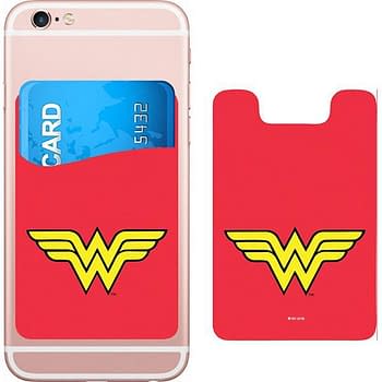 DC Comics Wonder Woman Logo Smartphone Card Holder Icon Heroes SDCC