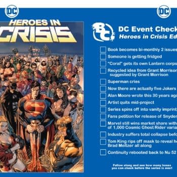 Follow Along with Heroes in Crisis with Bleeding Cool's DC Event Checklist