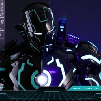 Hot Toys Neon Armor Tech Iron Man 5
