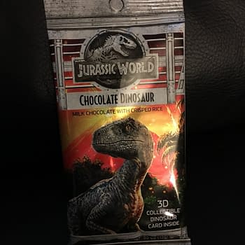 Nerd Food: Jurassic World Chocolate Dinosaur from Jelly Belly, Just in Time for National Candy Month!