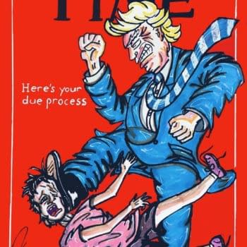 Actor/Cartoonist Jim Carrey "Fixes" Time Magazine's Donald Trump Cover