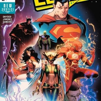 Justice League #2 cover by Jorge Jimenez and Alejandro Sanchez