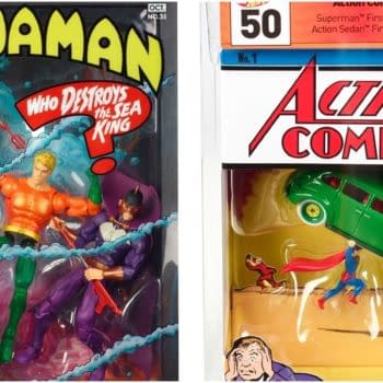 Aquaman and Action Comics #1 Get SDCC Exclusives From Mattel