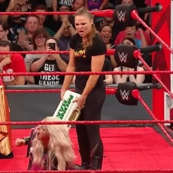 Ronda Rousey monday night raw june 2018