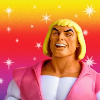 Super7 Masters of the Universe Laughing Prince Adam SDCC Exclusive 2