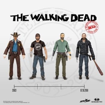 Walking Dead Evolution of Rick Grimes SDCC 2018