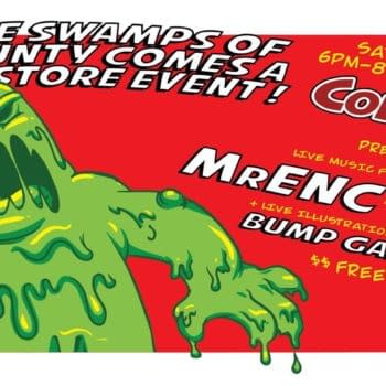 A Rock Band in a Comic Shop: MrENC Plays Coliseum of Comics in Florida Tonight