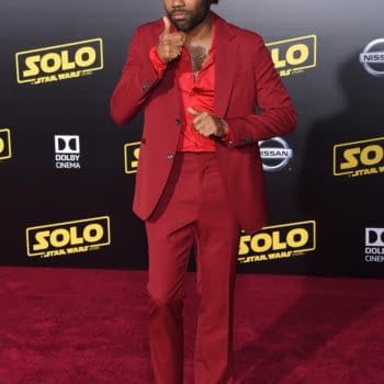 Donald Glover arrives to the "Solo: A Star Wars Story" World Premiere on May 10, 2018 in Hollywood, CA