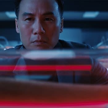 DB Wong as Dr. Henry Wu in Jurassic World: Fallen Kingdom. Image courtesy of Universal