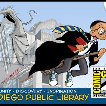 Lucas Turnbloom's Harry Potter-Styled San Diego Public Library Card