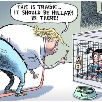Rob Rogers cartoon trump immigration