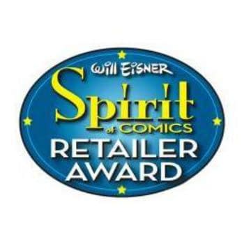 Will Eisner Spirit of Comics Retailer award logo