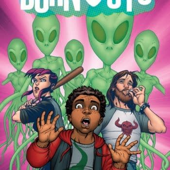 Let's Come Up with an Alternative Name for Burnouts, a New Drugs'N'Aliens Comic by Dennis Culver and Geoffo from Image